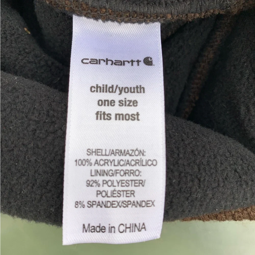 Carhartt Youth Beanie Kids Size Toboggan Cap